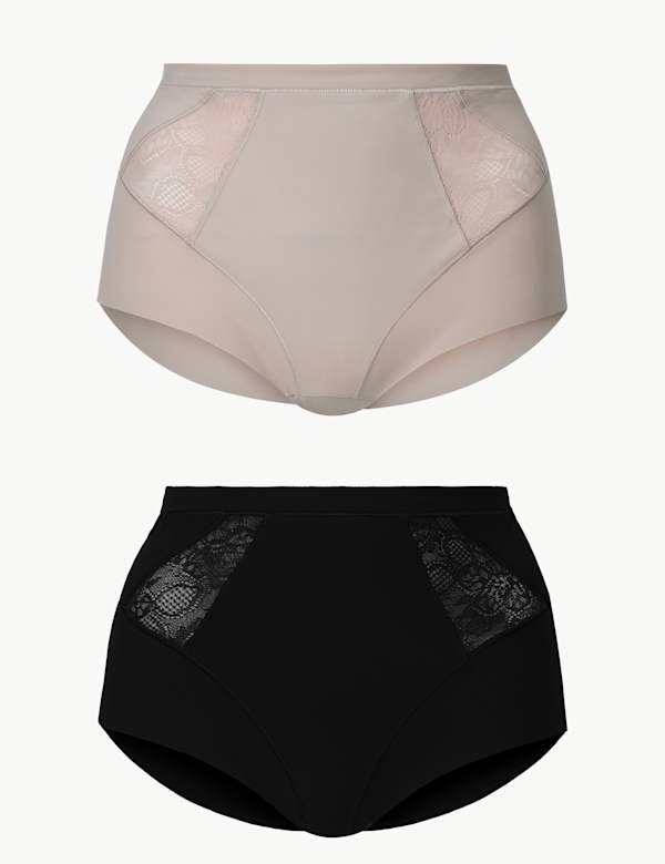 2 Pack Light Control Shaping Shorts