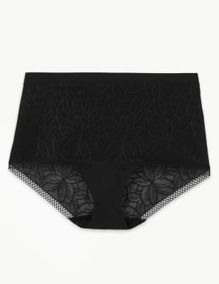 Culotte sculptante orn&eacute;e de dentelle fleurie, dot&eacute;e de la technologie Secret Slimming&trade;