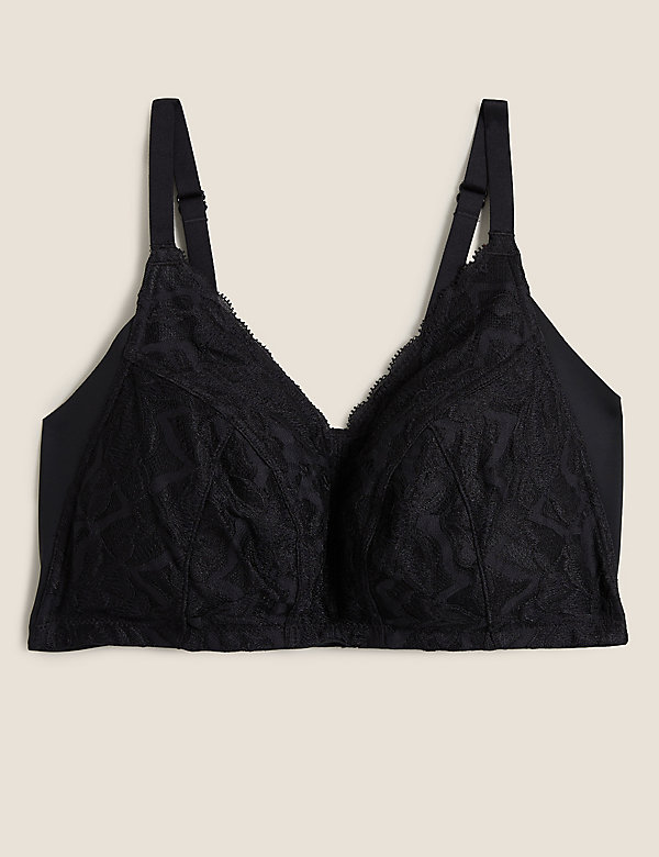 Lace Non Wired Post Surgery Bralette - ID