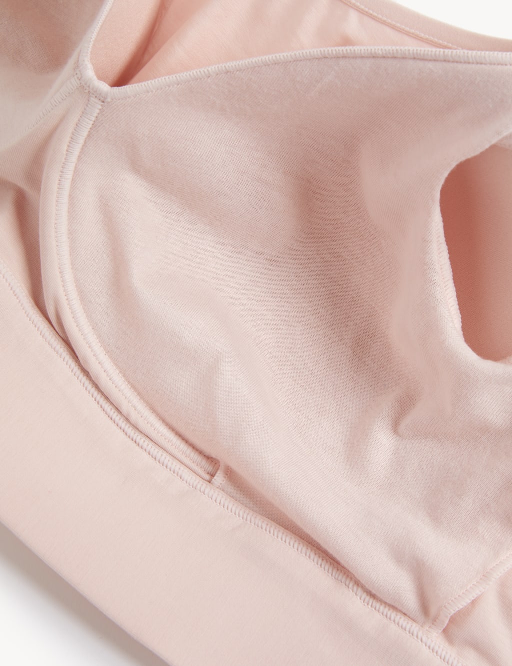Cotton Non-Wired Post Surgery Cami Bra A-H image 5