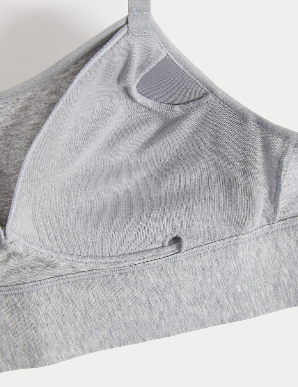 Cotton Non-Wired Post Surgery Cami Bra A-H image 6