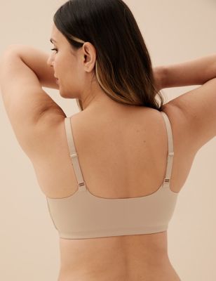 HACI Post Surgical Bra Front Closure Non Padded Wirefree Racerback  Adjustable Wide Strap Mastectomy - ShopStyle