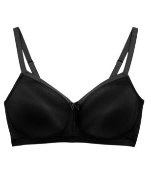 

Womens M&S Collection Post Surgery Sumptuously Soft™ Padded Full Cup Bra A-E - Black, Black