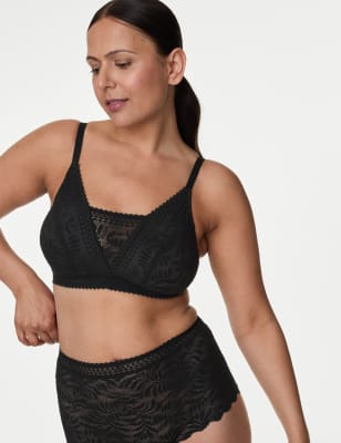 Flexifit™ Lace Non Wired Post Surgery Bra A-E, M&S Collection