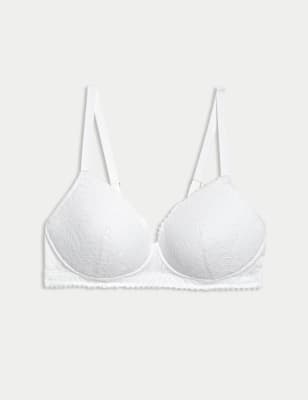 Lace Non Wired Post Surgery Bra A-E