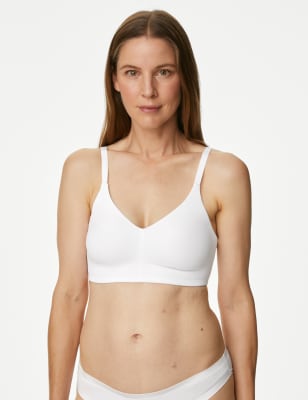 

M&S Collection Sujetador posoperatorio sin aro Flexifit™ para copa A-HWomens - White, White
