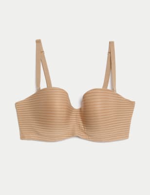 MEW M&S DD+ MINIMISING & SMOOTHING UNDERWIRED STRAPLESS /MULTIWAY