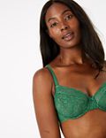 2pk Lace & Mesh Full Cup Bras A-E