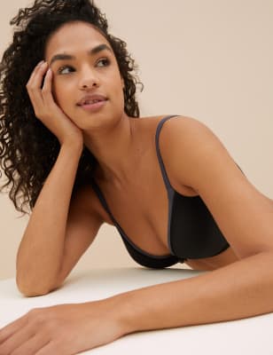 Soutien-gorge invisible, ultra-doux, plongeant et ampliforme, bonnets A&nbsp;&agrave;&nbsp;E