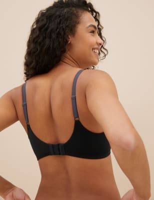 Sumptuously Soft Padded Plunge T Shirt Bra A E