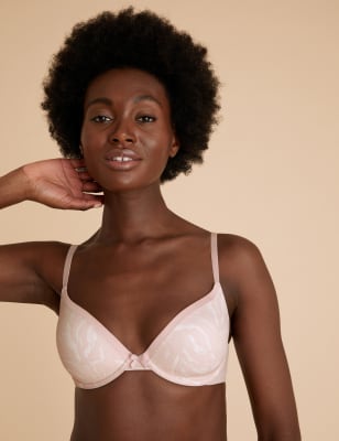 Buy A-E White & Latte Nude Super Soft Plunge Bra 2 Pack 36C, Bras