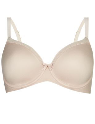 

Womens M&S Collection Sumptuously Soft™ Full Cup T-Shirt Bra A-E - Opaline, Opaline