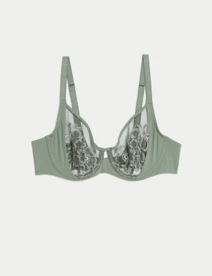 Green, DD+ Bras, Comfortable Longline & Lace Bras Online