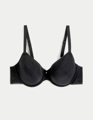 Lace Trim Underwired Full Cup Bra A-E
