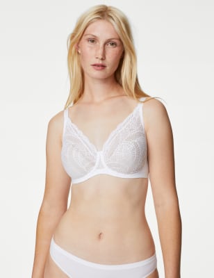 M&S 2-Pack Cotton Wired or Non-Wired Full Cup Bras Brand New Multipack