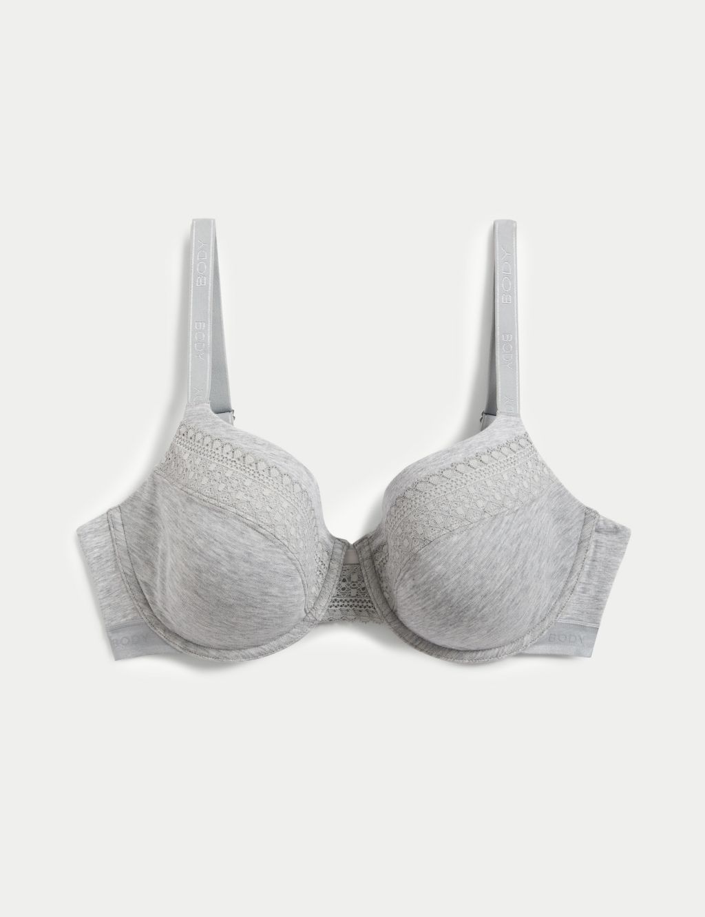 Cotton with Cool Comfort™ Wired T-Shirt Bra image 1