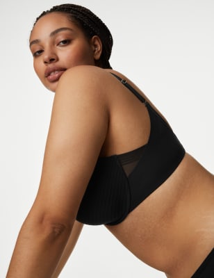 

M&S Collection Sujetador con aros de rayas para camisetas Shape Define™ para copa A-EWomens - Black, Black
