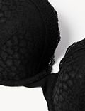 3pk Lace & Mesh Wired Balcony Bras