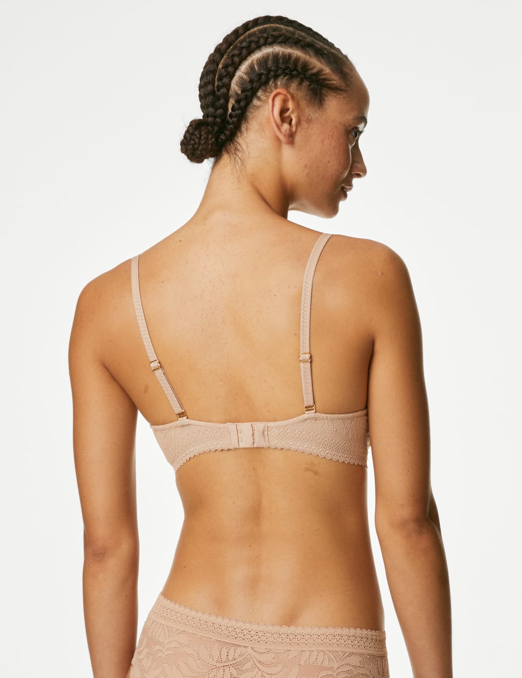 Flexifit™ Lace Wired Push-Up Bra A-E image 4