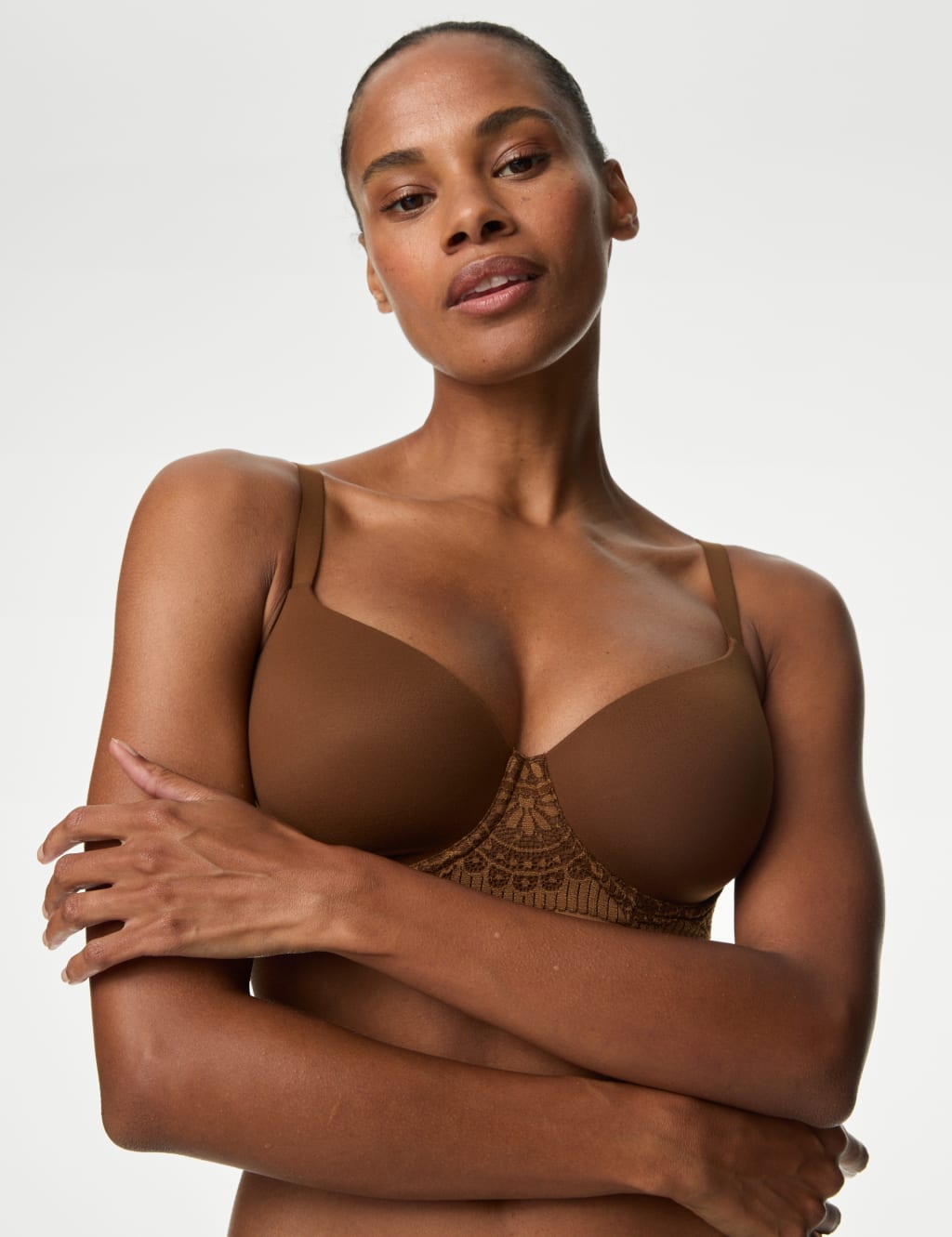 Kris Line Nude Betty Soft Cup Bra in Bands 42 through 50