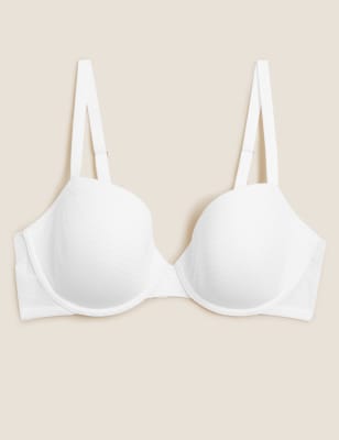 

Womens Shape Define™ Underwired Balcony Bra A-E - White, White
