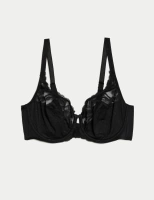 Total Support Embroidered Full Cup Bra B-G, M&S Collection