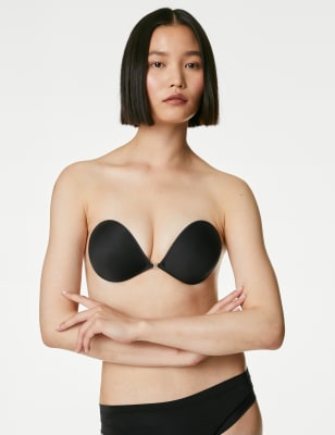 bras n things priscella half cup bra in black pink  Bras n things  priscella half cup bra in black pink