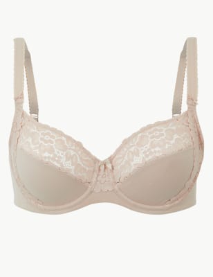 Marks and Spencer - 1) Cool Comfort™ Cotton Rich Set with Padded Full Cup  ($59.90) Using premium Supima® cotton and our Cool Comfort™ technology,  this full cup bra has been designed to