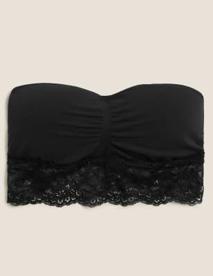 Lace Bandeau Strapless Bra