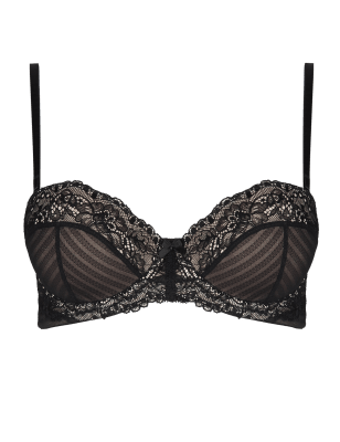 Glamour Waist Sculpt™ Lace Push-Up Balcony A-D Bra | M&S Collection | M&S