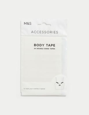 M&S Women's Double Sided Body Tape - Clear, Clear