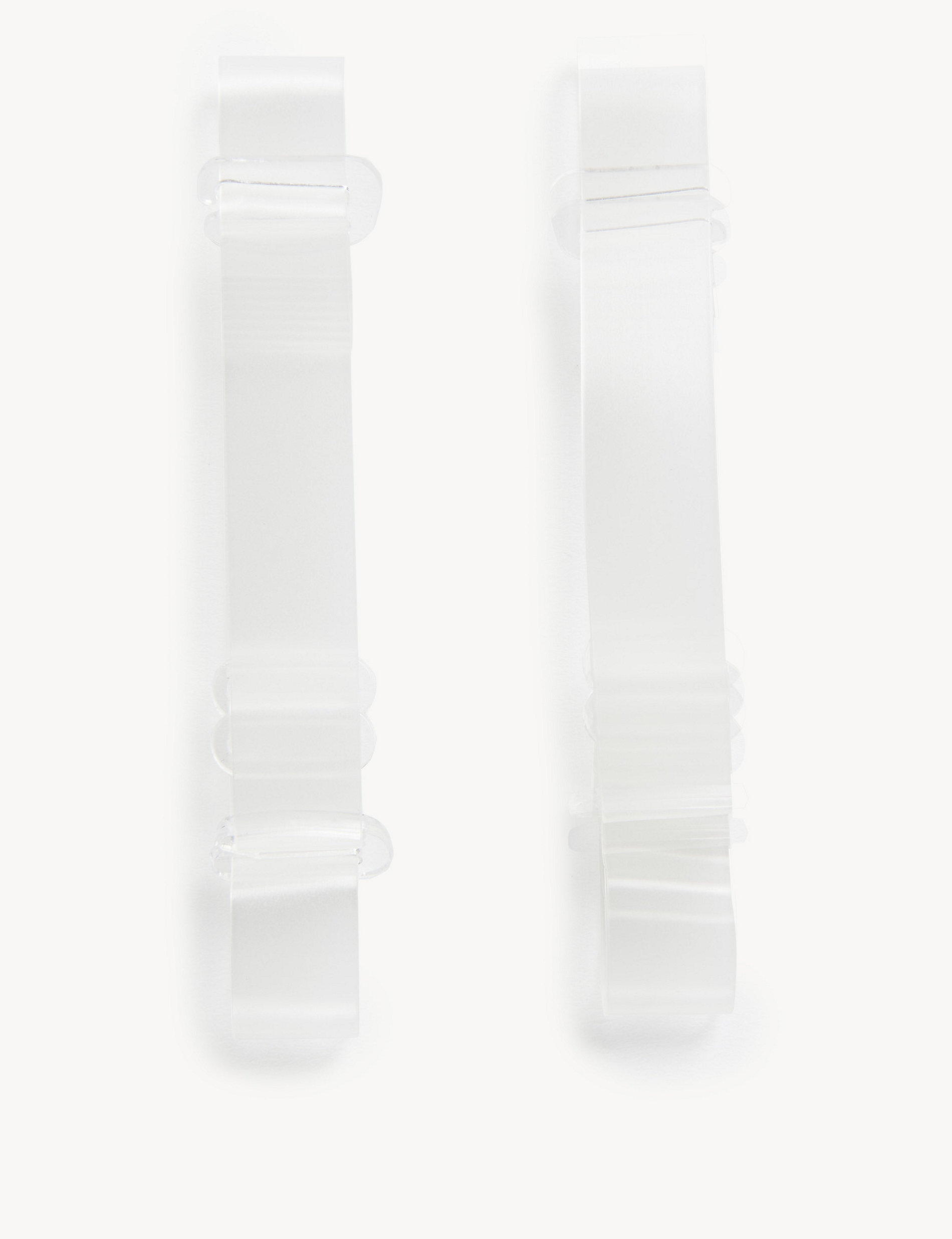 Bretelles de soutien-gorge transparentes amovibles (largeur standard)