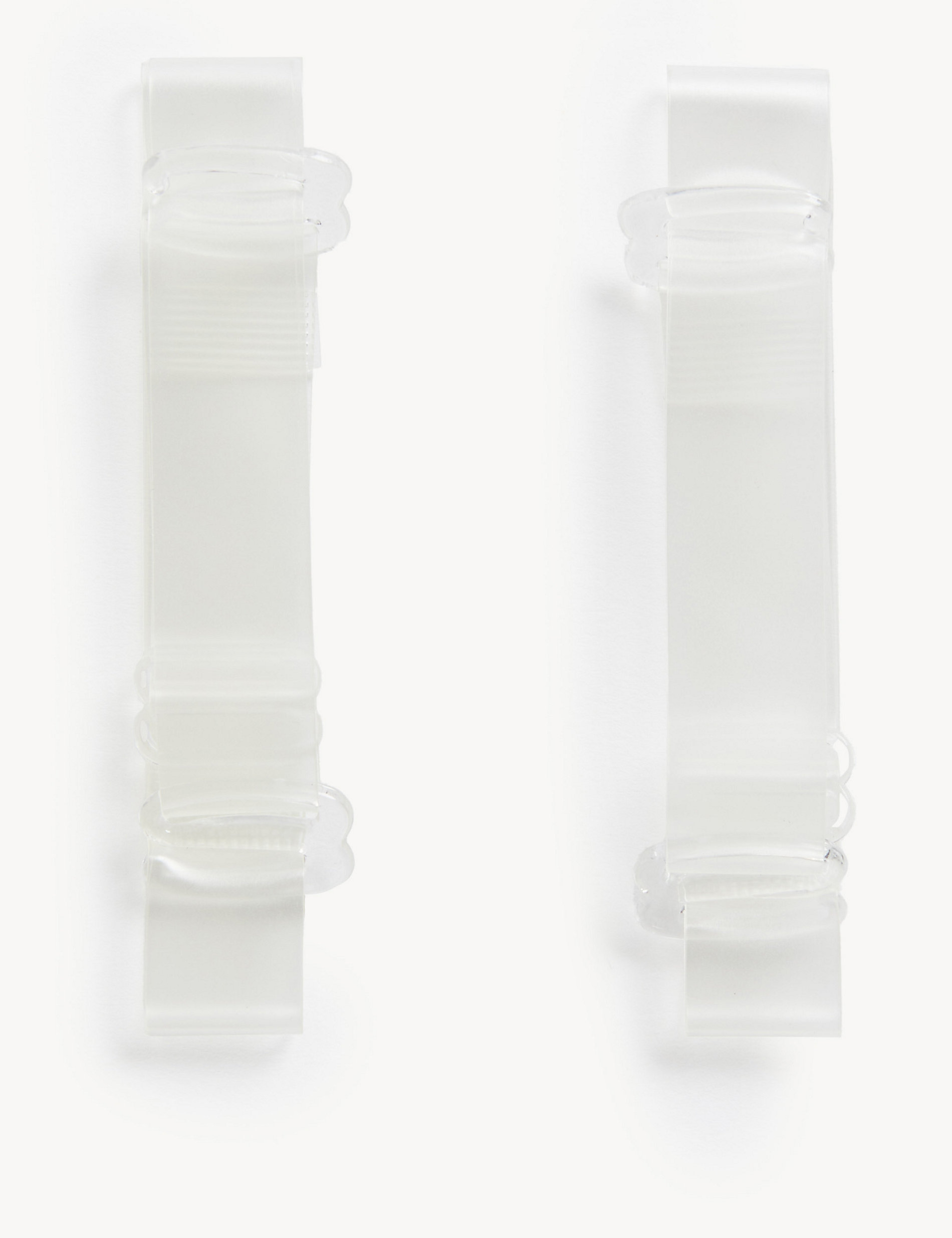 Bretelles de soutien-gorge transparentes amovibles (grande largeur)