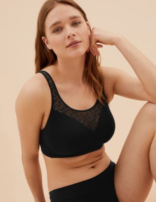 

Womens BODY Non-Wired Full Cup Bra A-E - Black, Black