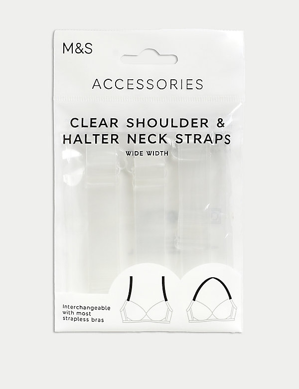Clear Wide Bra Straps - AT