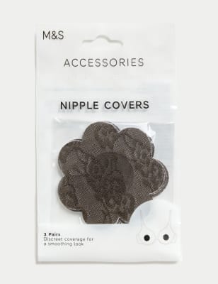 

Womens M&S Collection 3pk Floral Nipple Covers - Rich Amber, Rich Amber