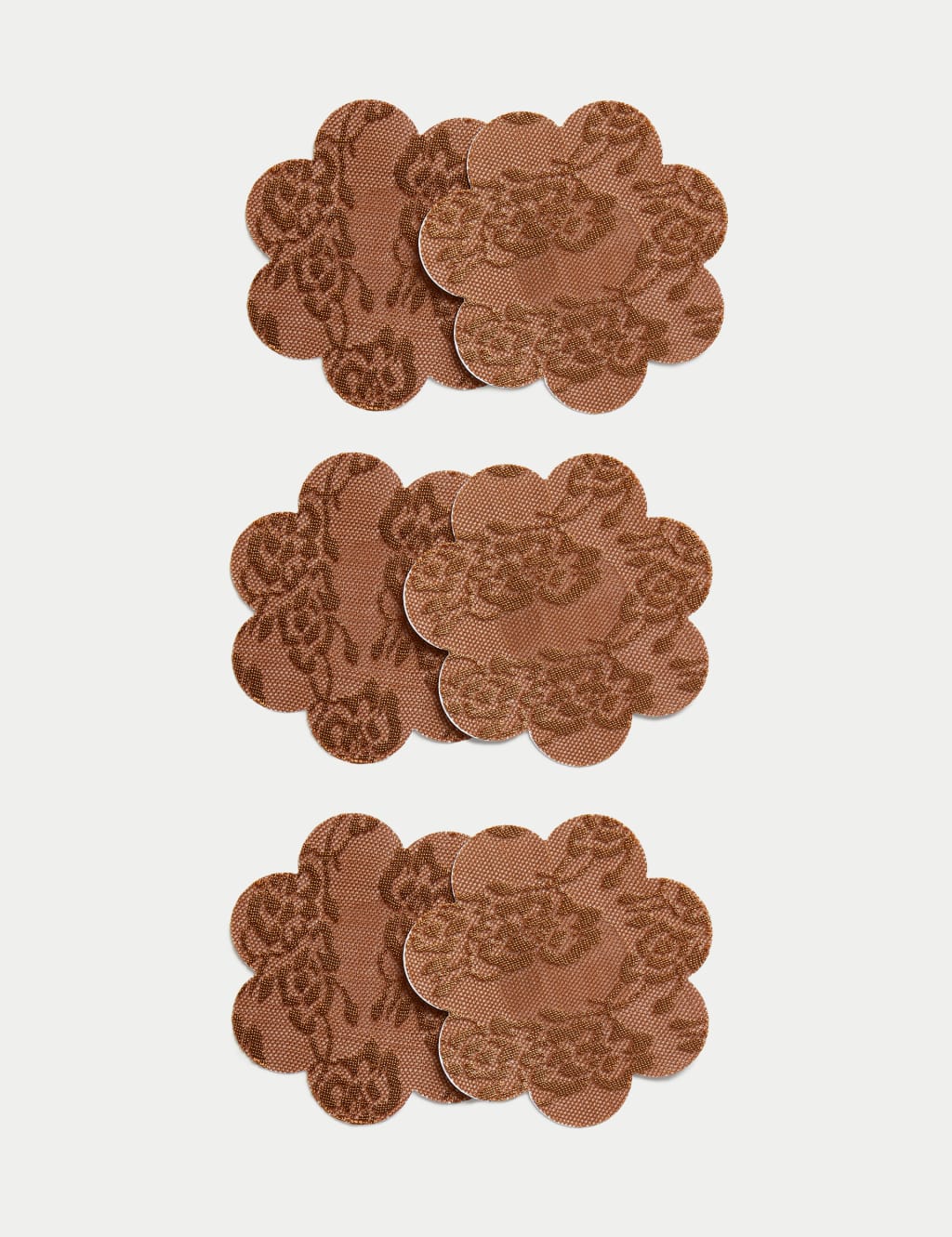 3pk Floral Nipple Covers image 2