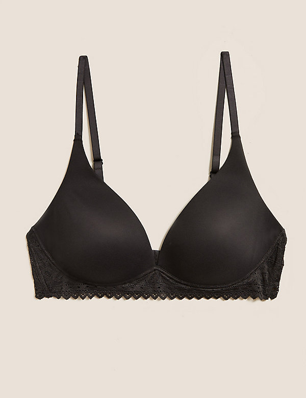 Sumptuously Soft&trade; Non-Wired Plunge T-Shirt Bra A-E