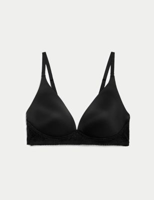 

Womens Body by M&S Body Soft™ Non Wired Plunge Bra A-E - Black, Black