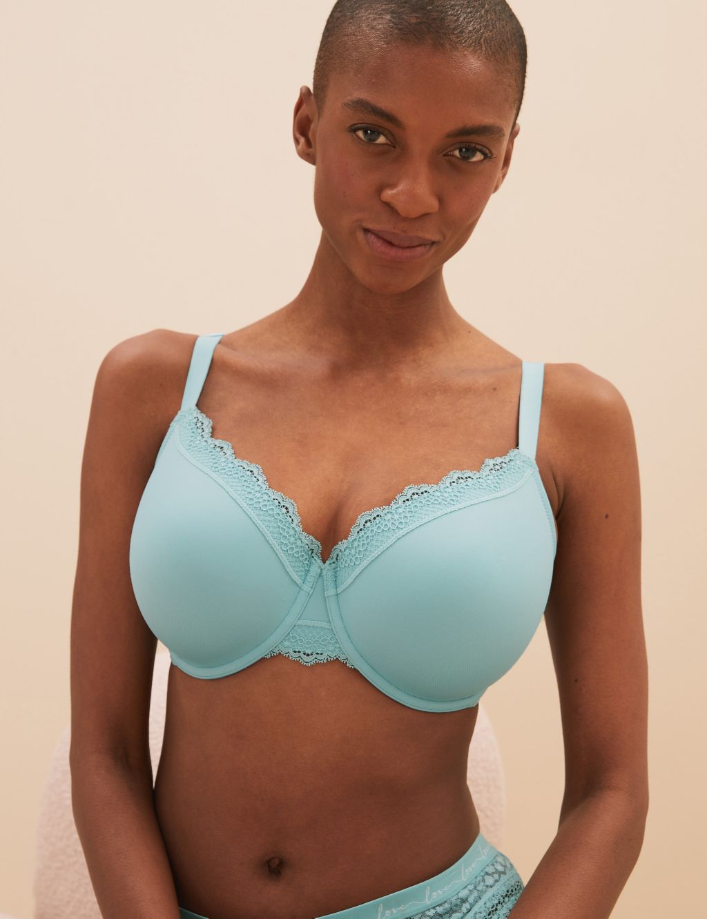 3pk Wired Full Cup Bras F-H image 2