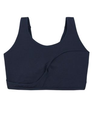 Womens M&S Collection Flexifit™ Non Wired F+ Sleep Bra - Navy