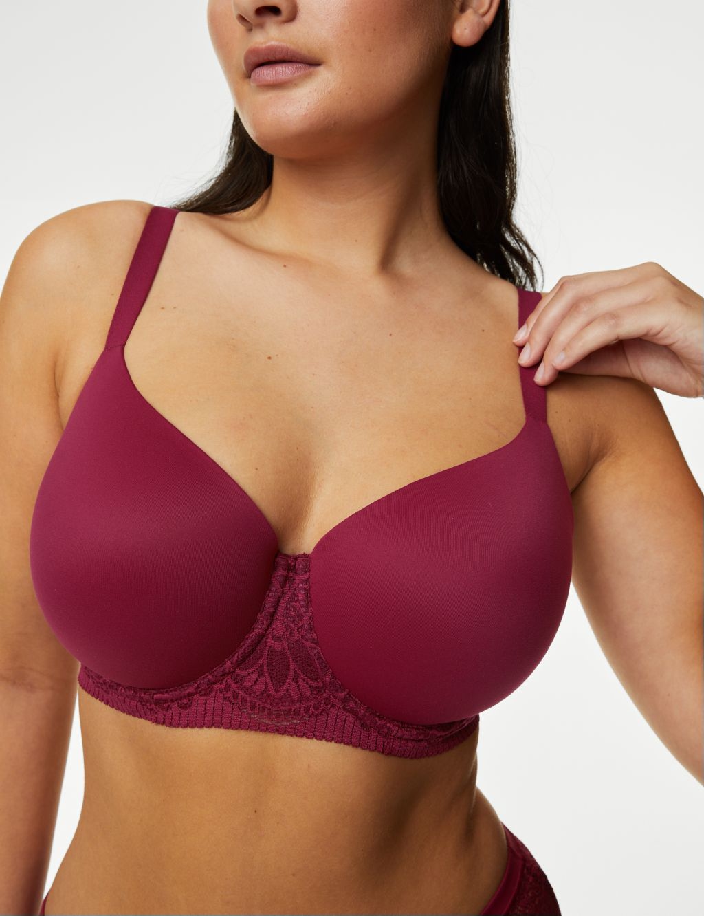Body Soft™ Wired Full Cup T-Shirt Bra F-H image 3