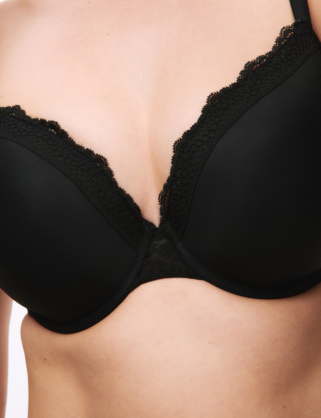 3pk Wired Plunge Bras F-H image 3