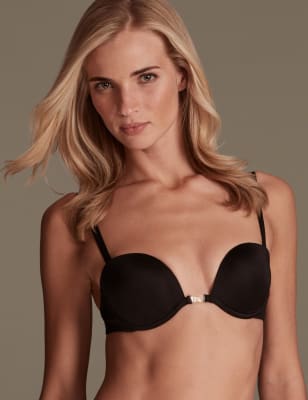 

Womens M&S Collection 100 Ways to Wear Multiway Bra A-DD with Low Back Converter - Black, Black