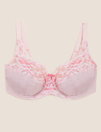 Wild Blooms Wired Full Cup Bra F-H