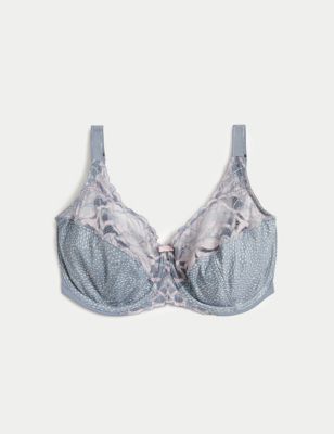 Wild Blooms Non-Padded Full Cup Bra F-H
