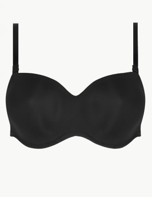 Soutien-gorge non ampliforme multiposition sans bretelles style bandeau, bonnets E&nbsp;&agrave;&nbsp;J