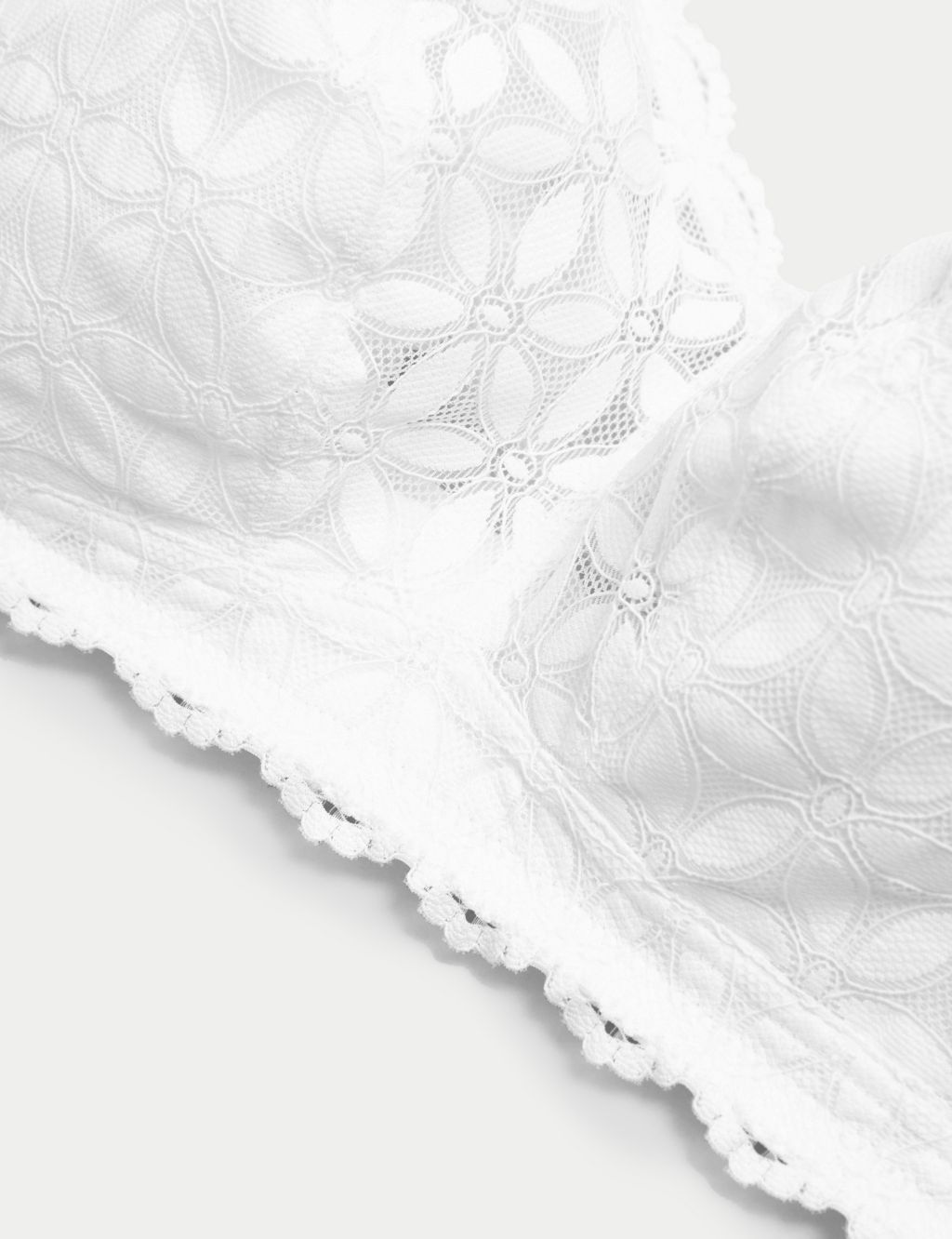 Lace Non-Padded Bralette F-H image 2
