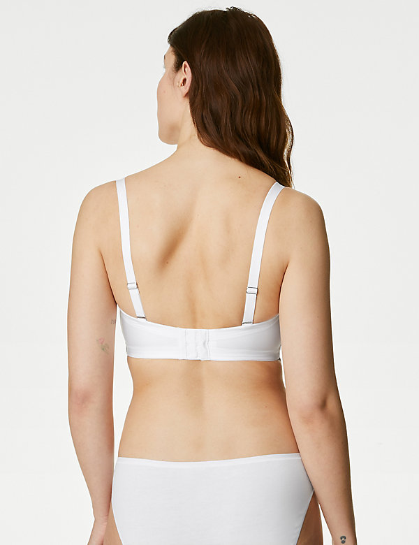 Embrace Embroidered Wired Strapless Bra F-H - RO