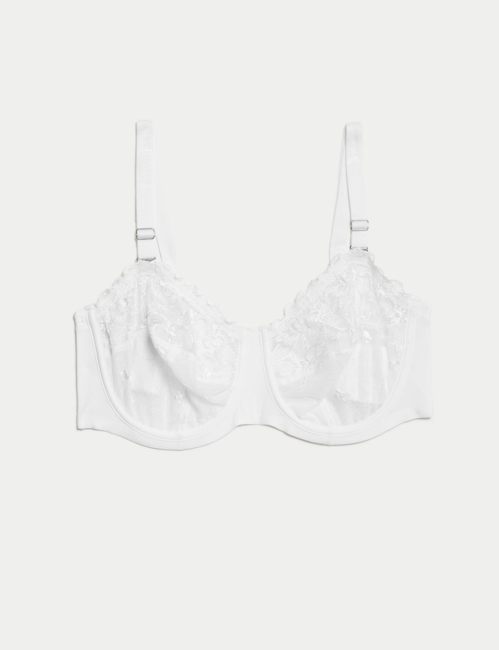 Embrace Embroidered Wired Strapless Bra F-H image 2